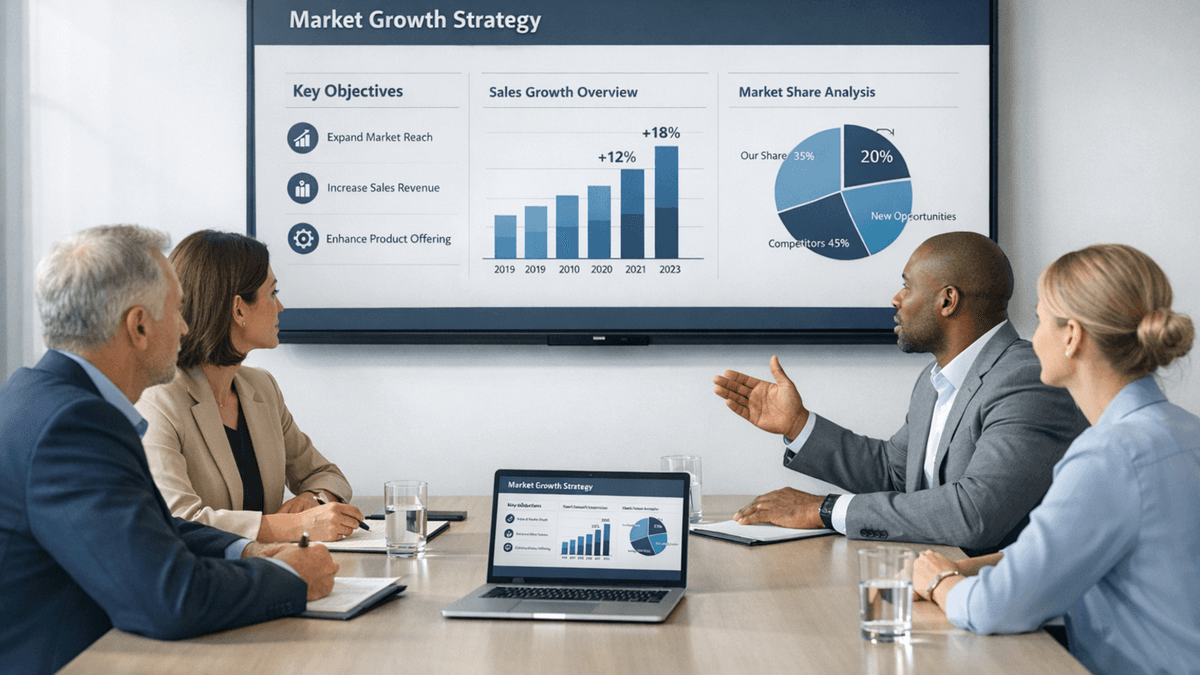 AI presentation generator for business